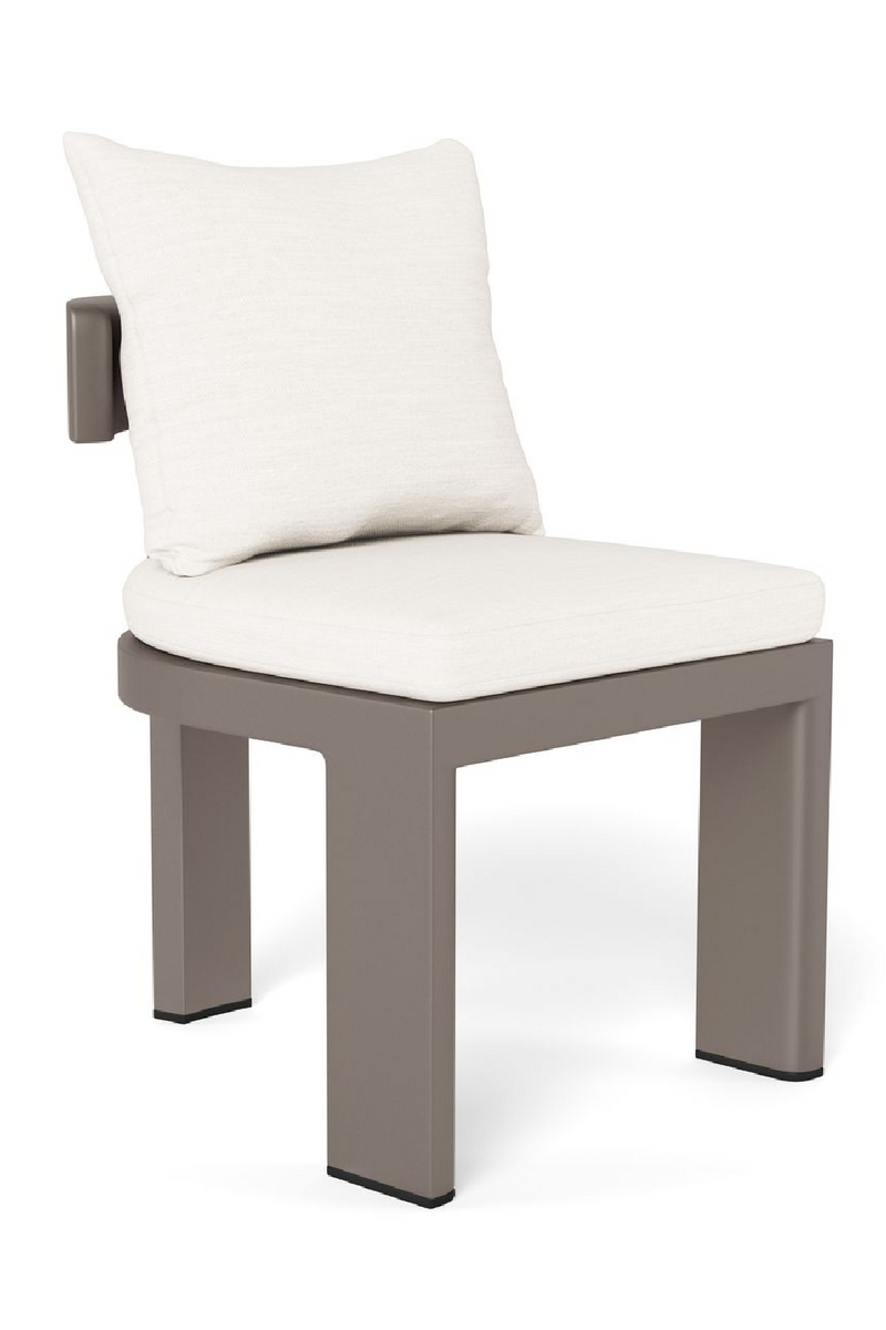 Curved Aluminum Outdoor Dining Chair | Andrew Martin Caicos | Oroatrade.com