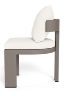 Curved Aluminum Outdoor Dining Chair | Andrew Martin Caicos | Oroatrade.com