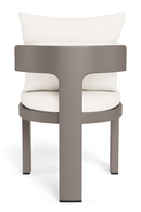 Curved Aluminum Outdoor Dining Chair | Andrew Martin Caicos | Oroatrade.com