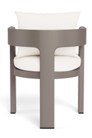 Curved Aluminum Outdoor Dining Chair | Andrew Martin Caicos | Oroatrade.com