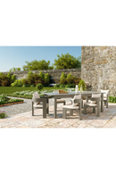 Curved Aluminum Outdoor Dining Chair | Andrew Martin Caicos | Oroatrade.com