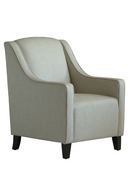 Upholstered Curved Armchair | Andrew Martin Finbar | Oroatrade.com