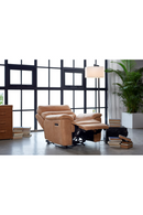 Tan Leather Recliner Chair | Andrew Martin Rain | Oroatrade.com