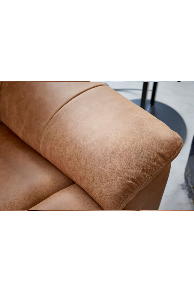Tan Leather Recliner Chair | Andrew Martin Rain | Oroatrade.com