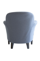 Blue Linen Lounge Armchair | Andrew Martin Victoria | Oroatrade.com