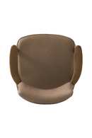 Taupe Leather Dining Chair | Andrew Martin Rutter | Oroatrade.com