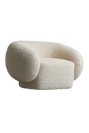 Ivory Bouclé Lounge Chair | Andrew Martin Karma | Oroatrade.com