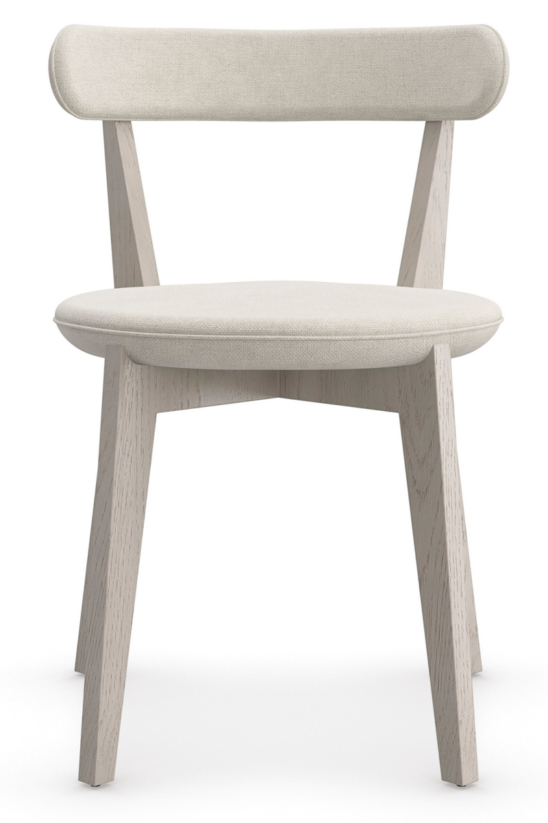 Neutral Linen Dining Chair | Andrew Martin Bliss | Oroatrade.com