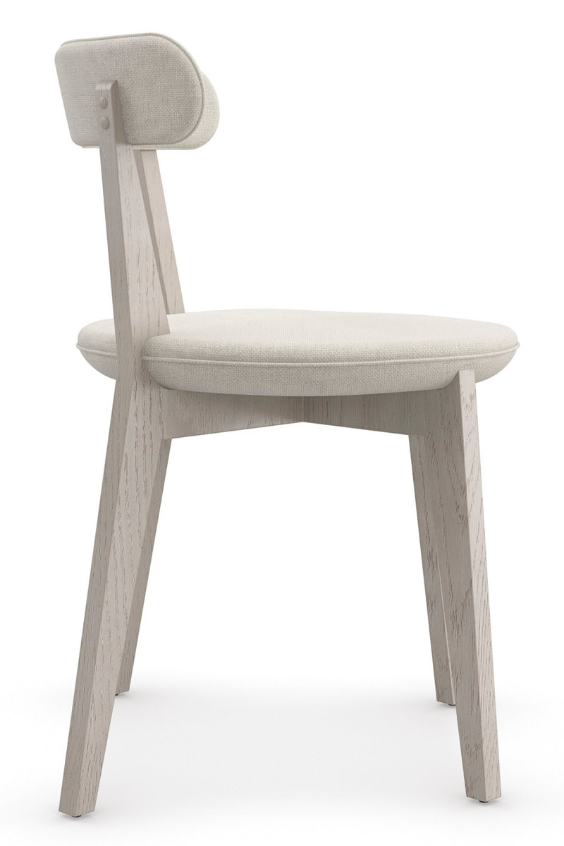 Neutral Linen Dining Chair | Andrew Martin Bliss | Oroatrade.com