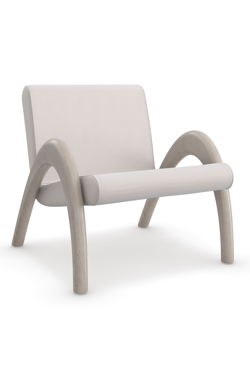 Taupe Velvet Ocassional Chair | Andrew Martin Coco | Oroatrade.com