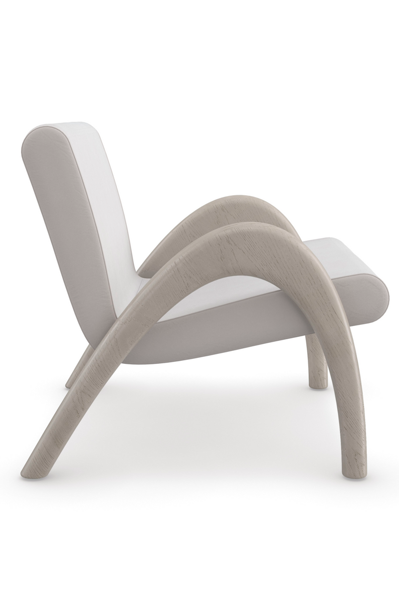 Taupe Velvet Ocassional Chair | Andrew Martin Coco | Oroatrade.com