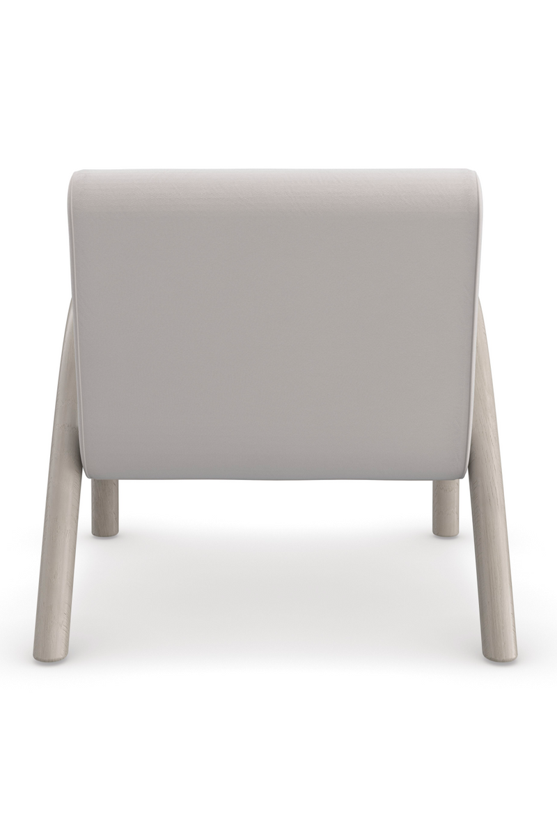 Taupe Velvet Ocassional Chair | Andrew Martin Coco | Oroatrade.com