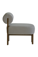 Gray Linen Occasional Chair | Andrew Martin Pello | Oroatrade.com