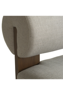 Gray Linen Occasional Chair | Andrew Martin Pello | Oroatrade.com