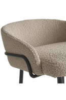 Beige Bouclé Bar Stool | Andrew Martin Cara | Oroatrade.com