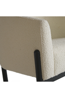 White Bouclé Tub Armchair | Andrew Martin Winnie | Oroatrade.com