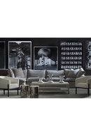 White Bouclé Tub Armchair | Andrew Martin Winnie | Oroatrade.com