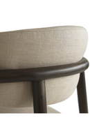 Light Brown Linen Dining Chair | Andrew Martin Kitty | Oroatrade.com