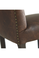 Brown Leather Bar Stool | Andrew Martin Nico | Oroatrade.com