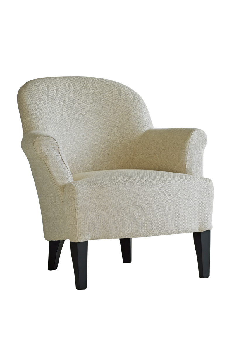 Taupe Linen Lounge Chair | Andrew Martin Victoria | Oroatrade.com