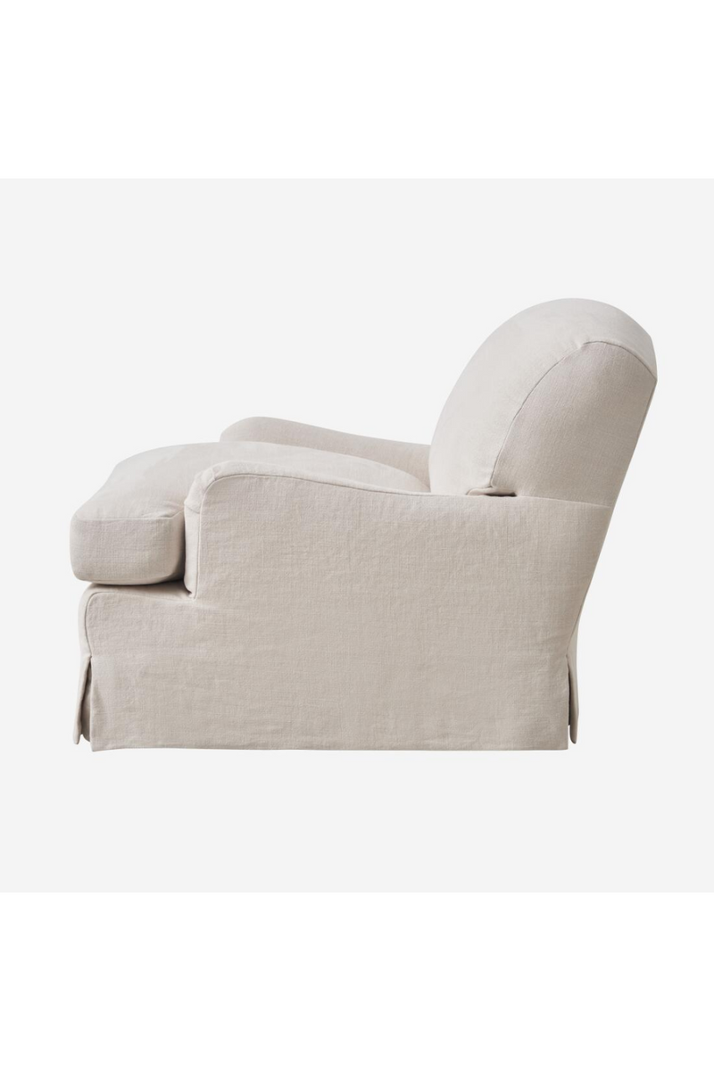 Linen Covered Lounge Chair | Andrew Martin Lady May | Oroatrade.com