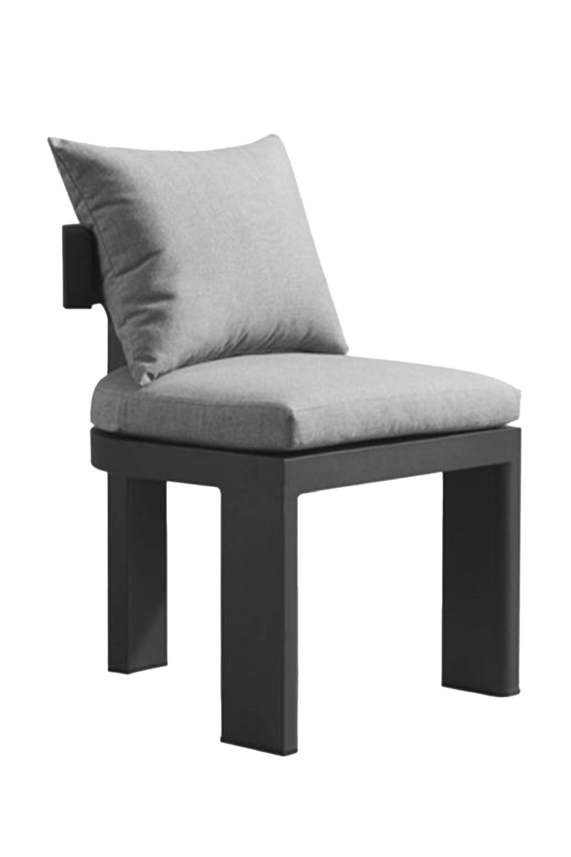 Dark Gray Outdoor Dining Chair | Andrew Martin Caicos | Oroatrade.com