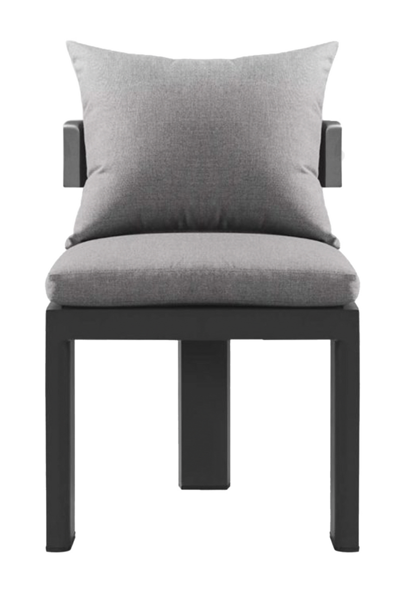 Dark Gray Outdoor Dining Chair | Andrew Martin Caicos | Oroatrade.com