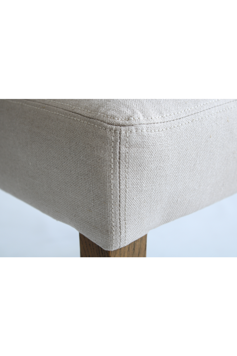 Linen Studded Dining Chair | Andrew Martin Frank | Oroatrade.com