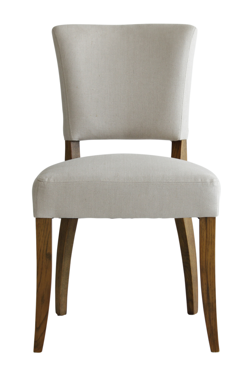 Linen Studded Dining Chair | Andrew Martin Frank | Oroatrade.com