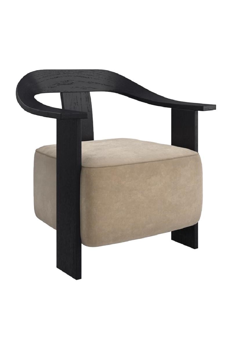 Suede Modern Accent Chair | Andrew Martin Luca | Oroatrade.com