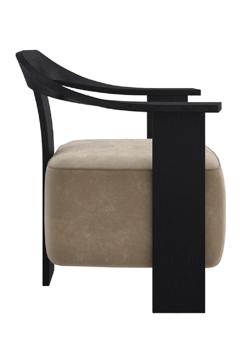 Suede Modern Accent Chair | Andrew Martin Luca | Oroatrade.com