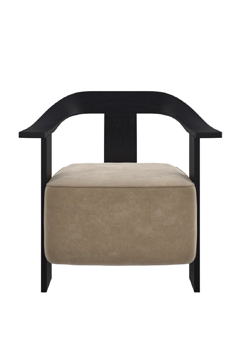 Suede Modern Accent Chair | Andrew Martin Luca | Oroatrade.com