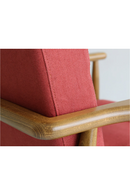 Velvet Mid-Century Lounge Armchair | Andrew Martin Roman