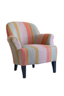 Rolled Arm Lounge Chair | Andrew Martin Victoria | Oroatrade.com