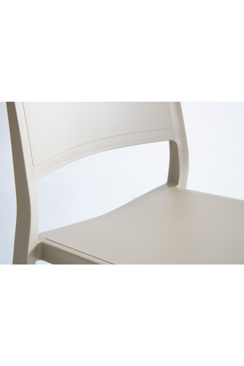 Stackable Outdoor Dining Chair Set (6) | Andrew Martin Kipling | Oroatrade.com