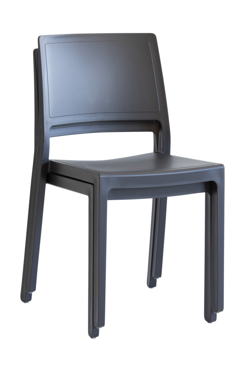 Stackable Outdoor Dining Chair Set (6) | Andrew Martin Kipling | Oroatrade.com