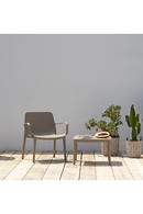 Minimalist Outdoor Dining Armchairs (2) | Andrew Martin Lear | Oroatrade.com