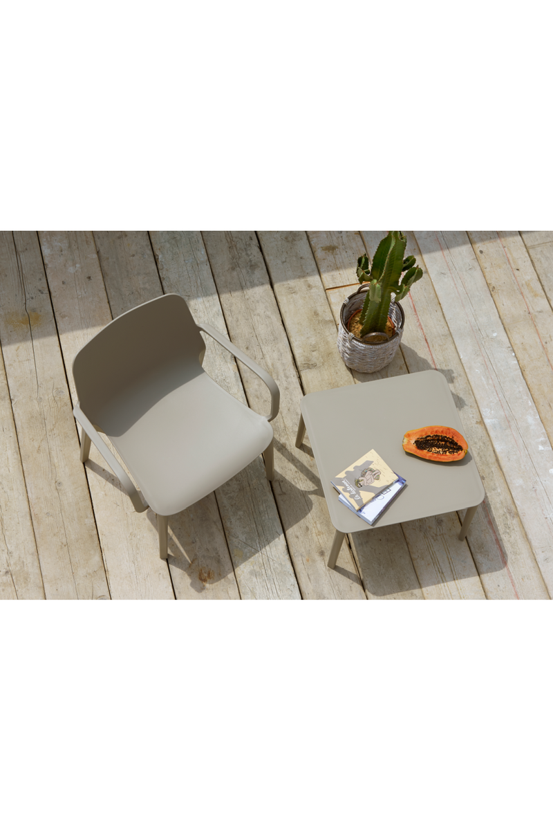 Minimalist Outdoor Dining Armchairs (2) | Andrew Martin Lear | Oroatrade.com