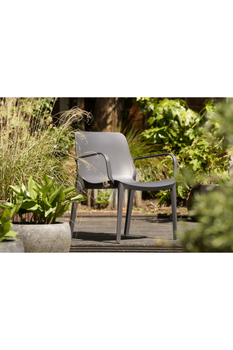 Minimalist Outdoor Dining Armchairs (2) | Andrew Martin Lear | Oroatrade.com