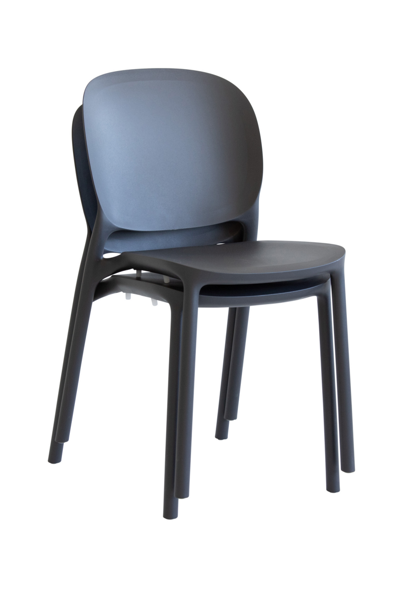 Molded Outdoor Dining Chairs (2) | Andrew Martin Lewis