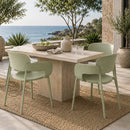 Arched Outdoor Dining Armchairs (4) | Andrew Martin Lewis | Oroatrade.com