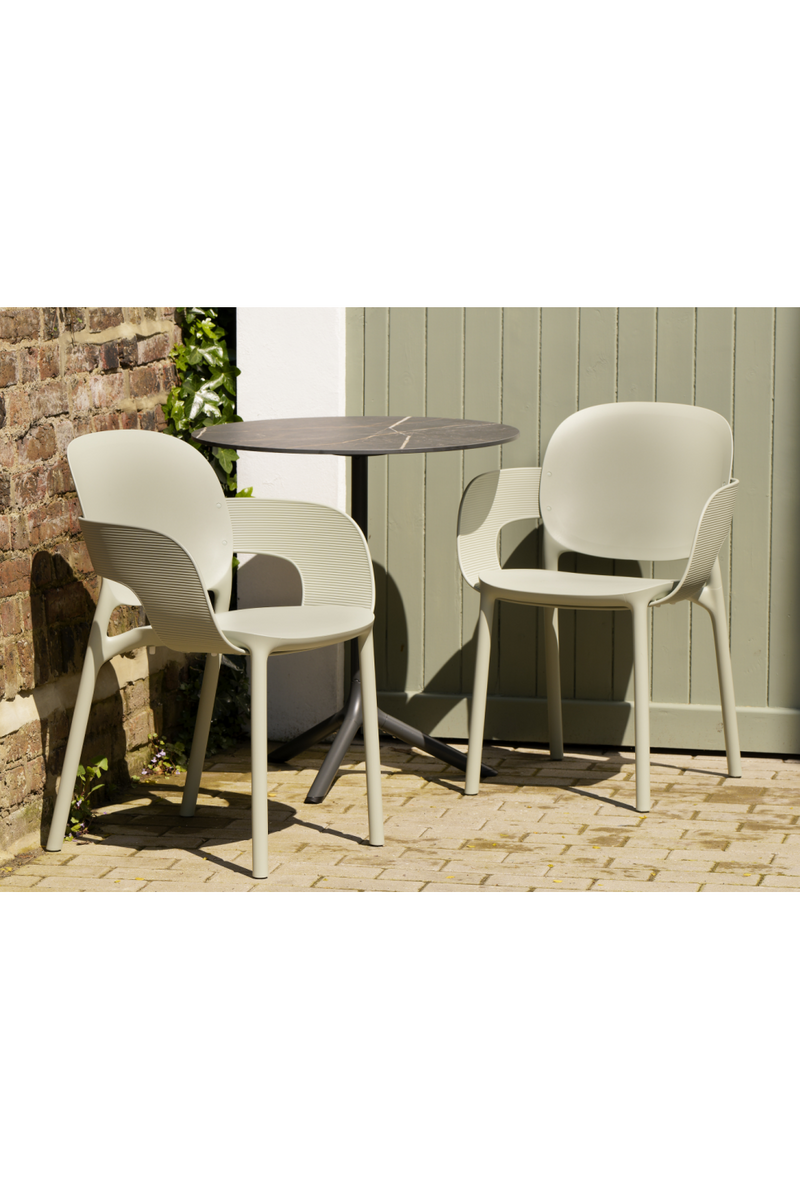 Arched Outdoor Dining Armchairs (4) | Andrew Martin Lewis | Oroatrade.com