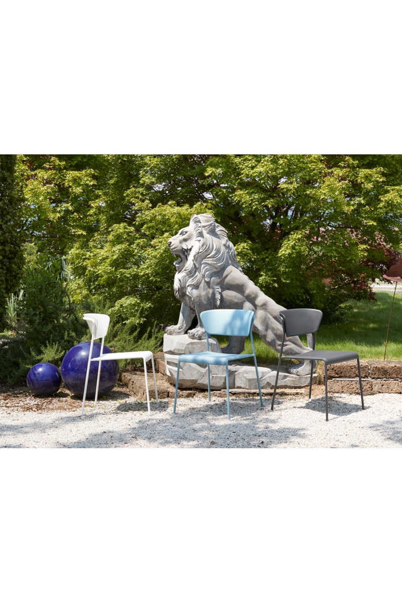 Minimalist Outdoor Dining Chair Set (4) | Andrew Martin Henty | Oroatrade.com