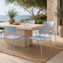 Minimalist Outdoor Dining Chair Set (4) | Andrew Martin Henty