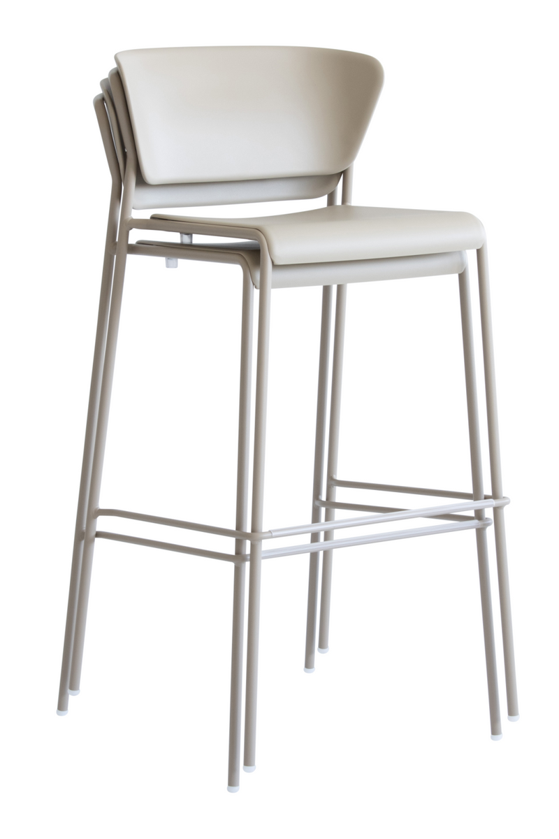 Minimalist Outdoor Bar Stool Set (2) | Andrew Martin Henty | Oroatrade.com