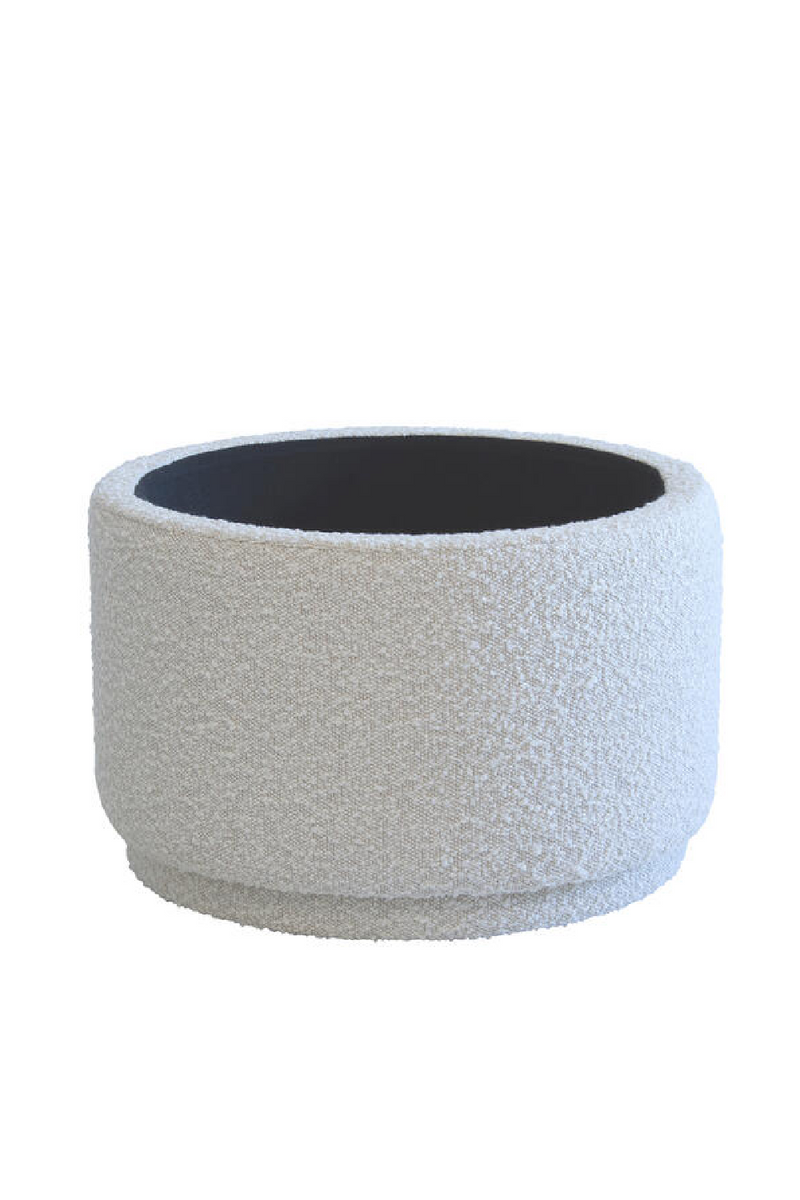 Bouclé Storage Ottoman | Andrew Martin Tondu | Oroatrade.com