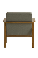 Gray Linen Lounge Armchair | Andrew Martin Cecil | Oroatrade.com