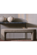 Bouclé Upholstered Bench Ottoman | Andrew Martin Tilda | Oroarade.com
