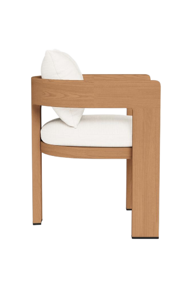 Outdoor Teak Dining Armchair | Andrew Martin Caicos | Oroatrade.com