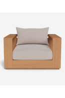 Outdoor Teak Swivel Lounge Chair | Andrew Martin Bora | Oroatrade.com